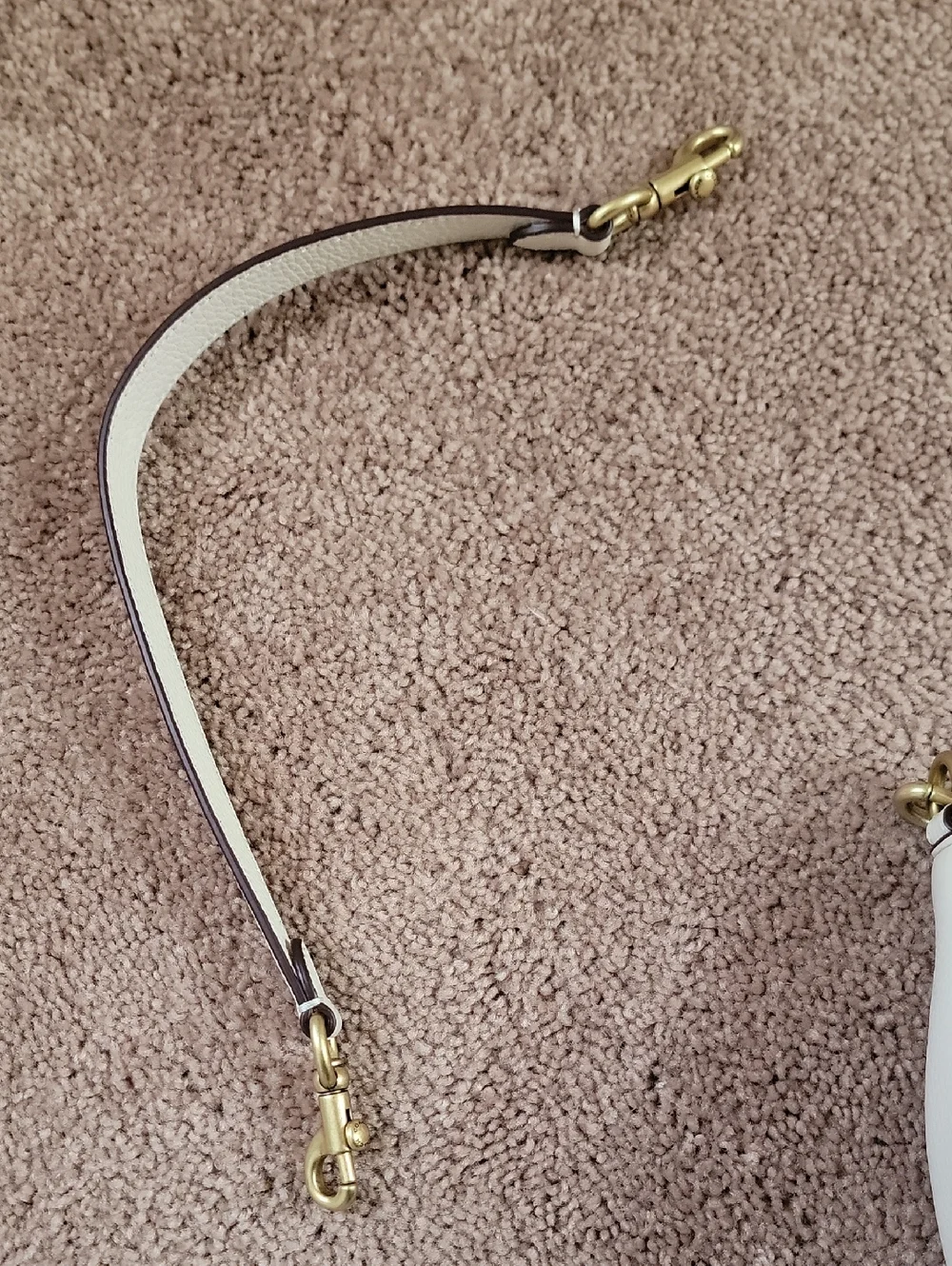 Coach White Leather Mickey Mouse Crossbody Bag - Picture 3 of 7